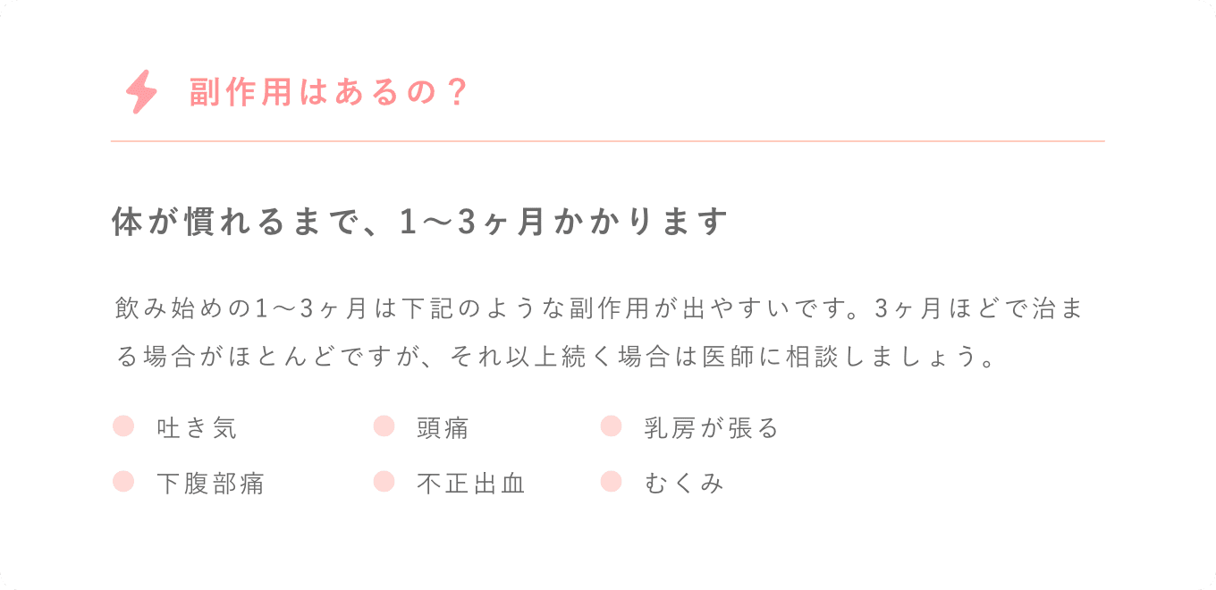 副作用はあるの？