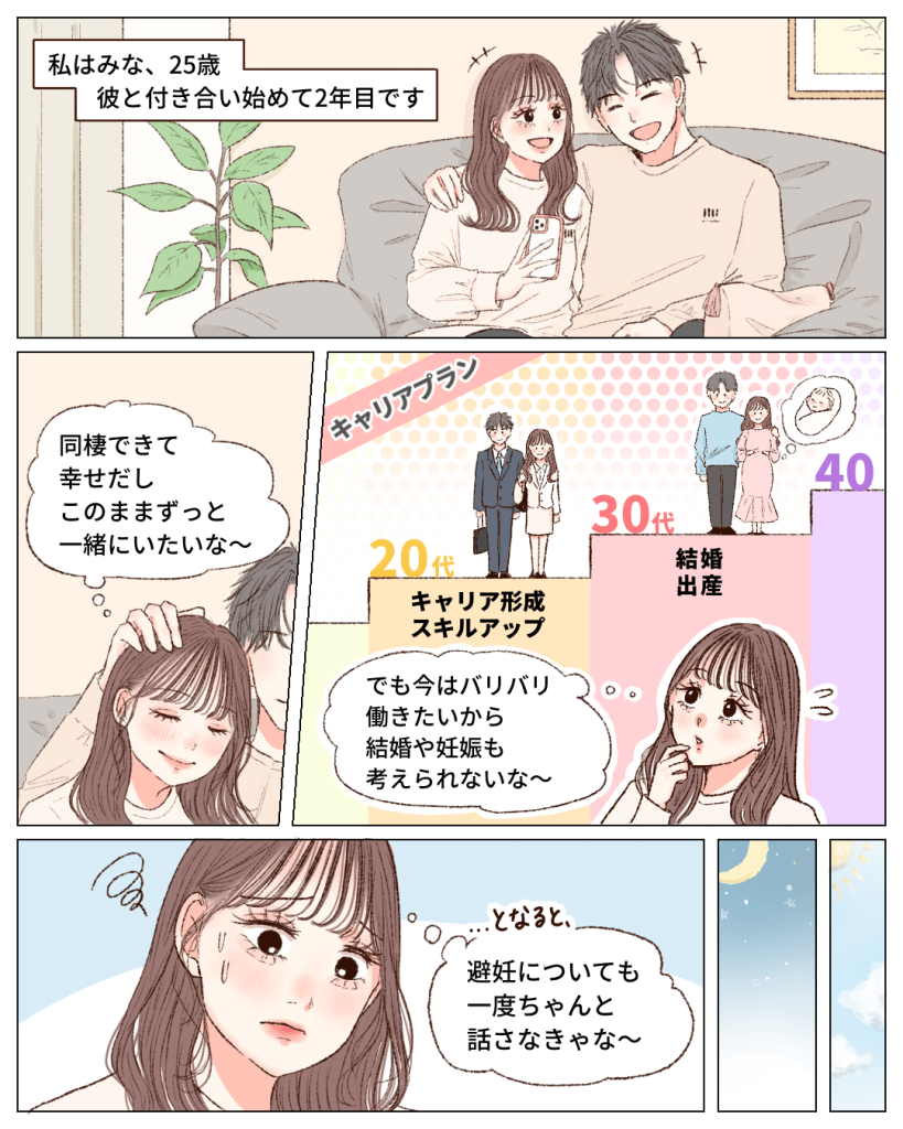 避妊 しない 彼氏