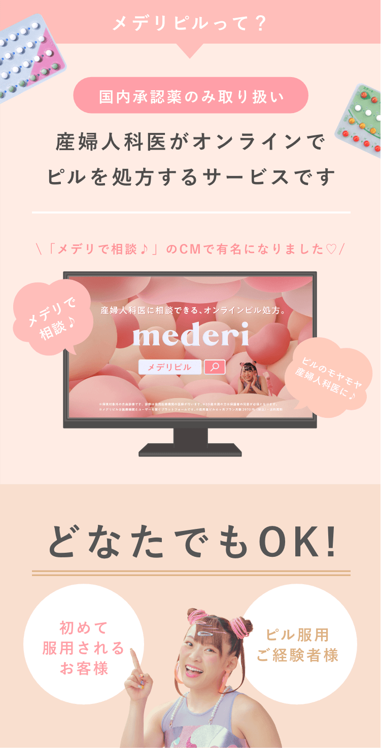産婦人科医がオンラインでピル処方するサービスです